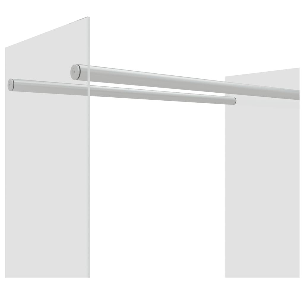 vidaXL Stojan na palivové dříví průhledný 80x35x100 cm tvrzené sklo