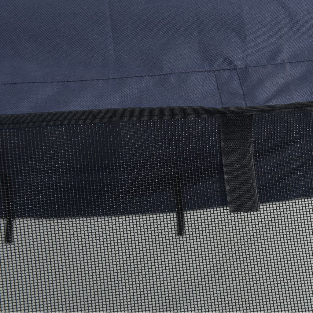 vidaXL Bimini stříška se 4 oblouky a bočnicemi 243x(170–182)x137 cm
