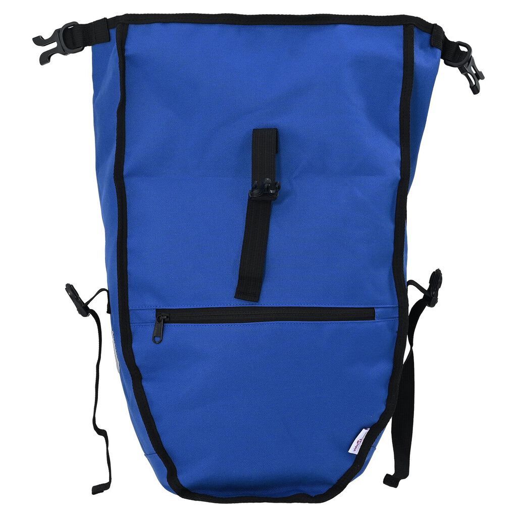vidaXL Cyklistická taška na nosič 25 L modrá 32.5x17x57 cm