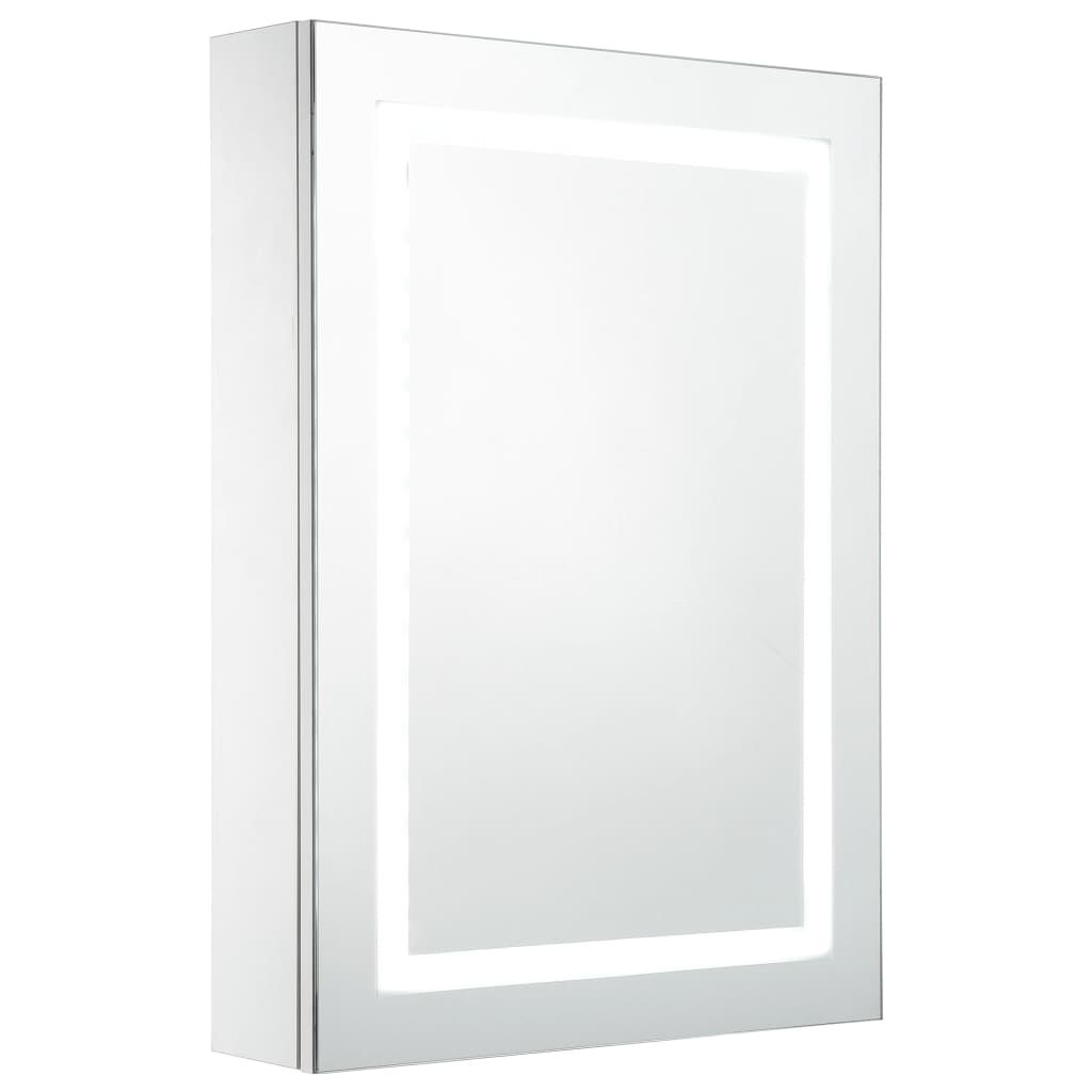 vidaXL LED koupelnová skříňka se zrcadlem 50 x 13 x 70 cm