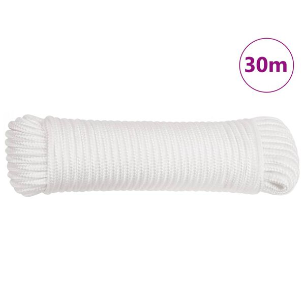 vidaXL Skládací kotva s lanem stříbrná 1,5 kg kujné železo