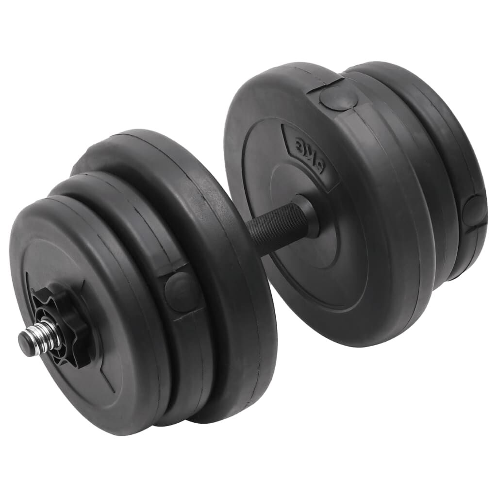vidaXL Sada jednoručních činek se závažím 40 kg