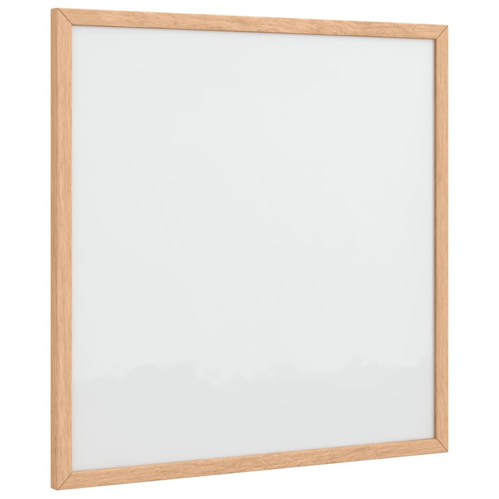 VidaXL magnetická tabule s masivním borovicovým dřevěným rámem 40x40cm