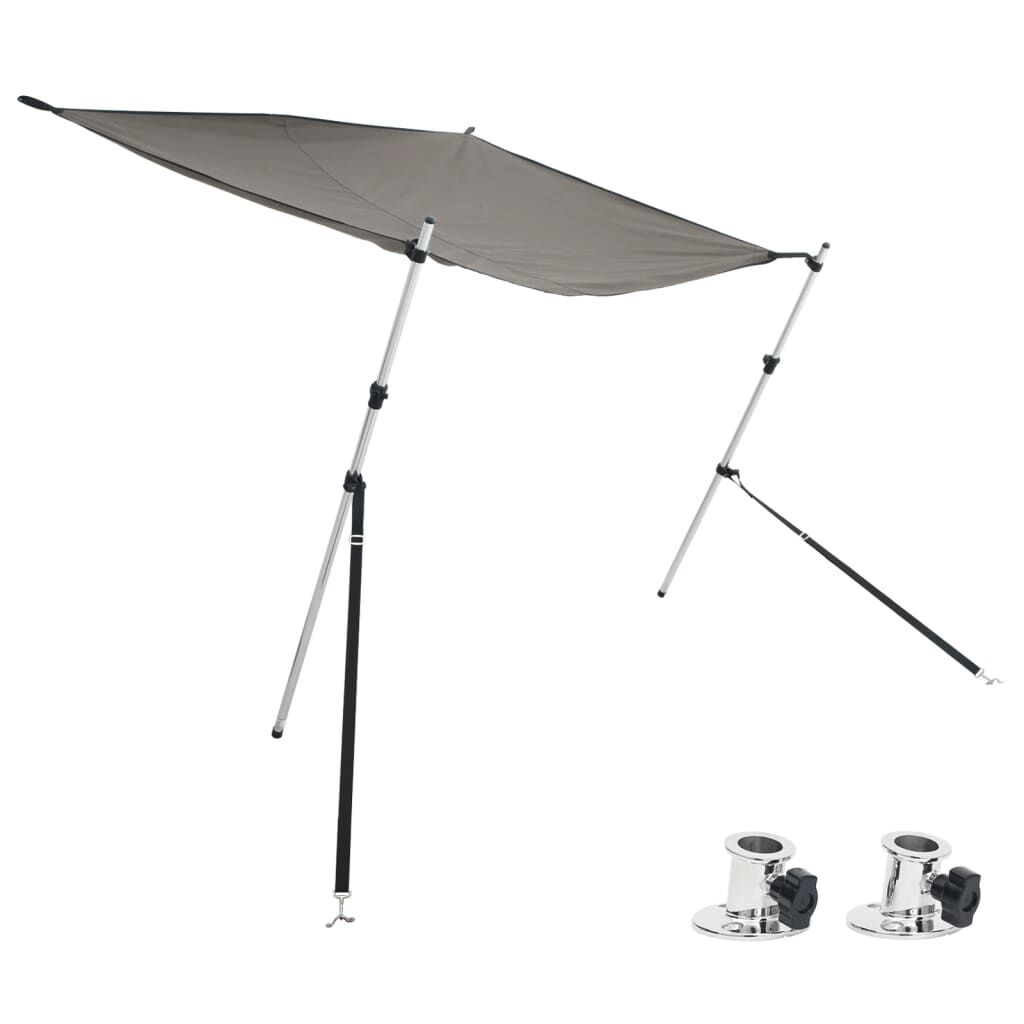 vidaXL Sada nástavce na t-top stříšku antracit 170x170x(113–182,5) cm